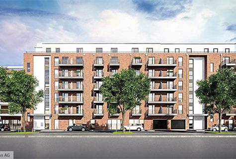 Düsseldorf – Hansaallee Düsseldorf Heerdt